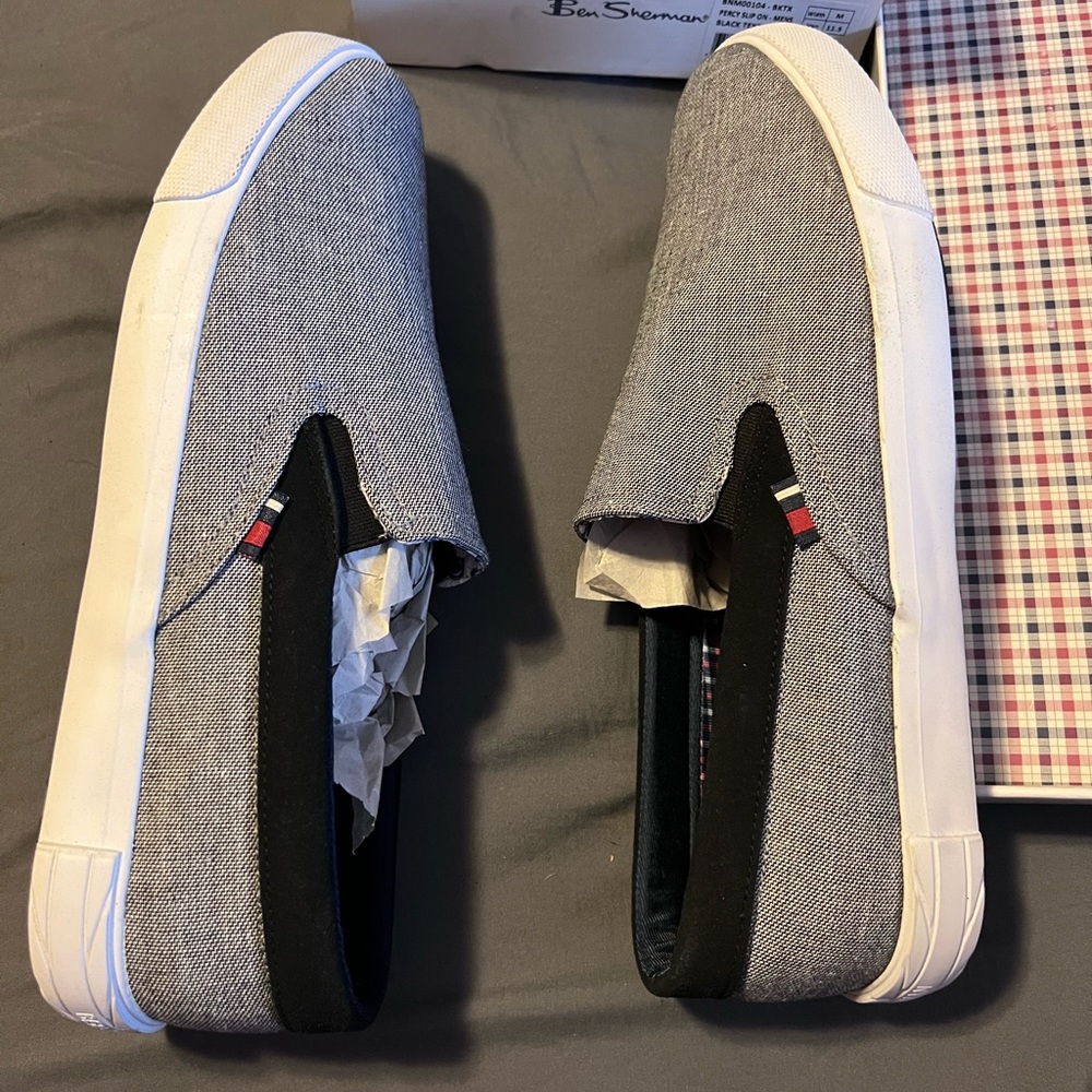 Ben Sherman Percy Slip On Fabric Shoes 11.5